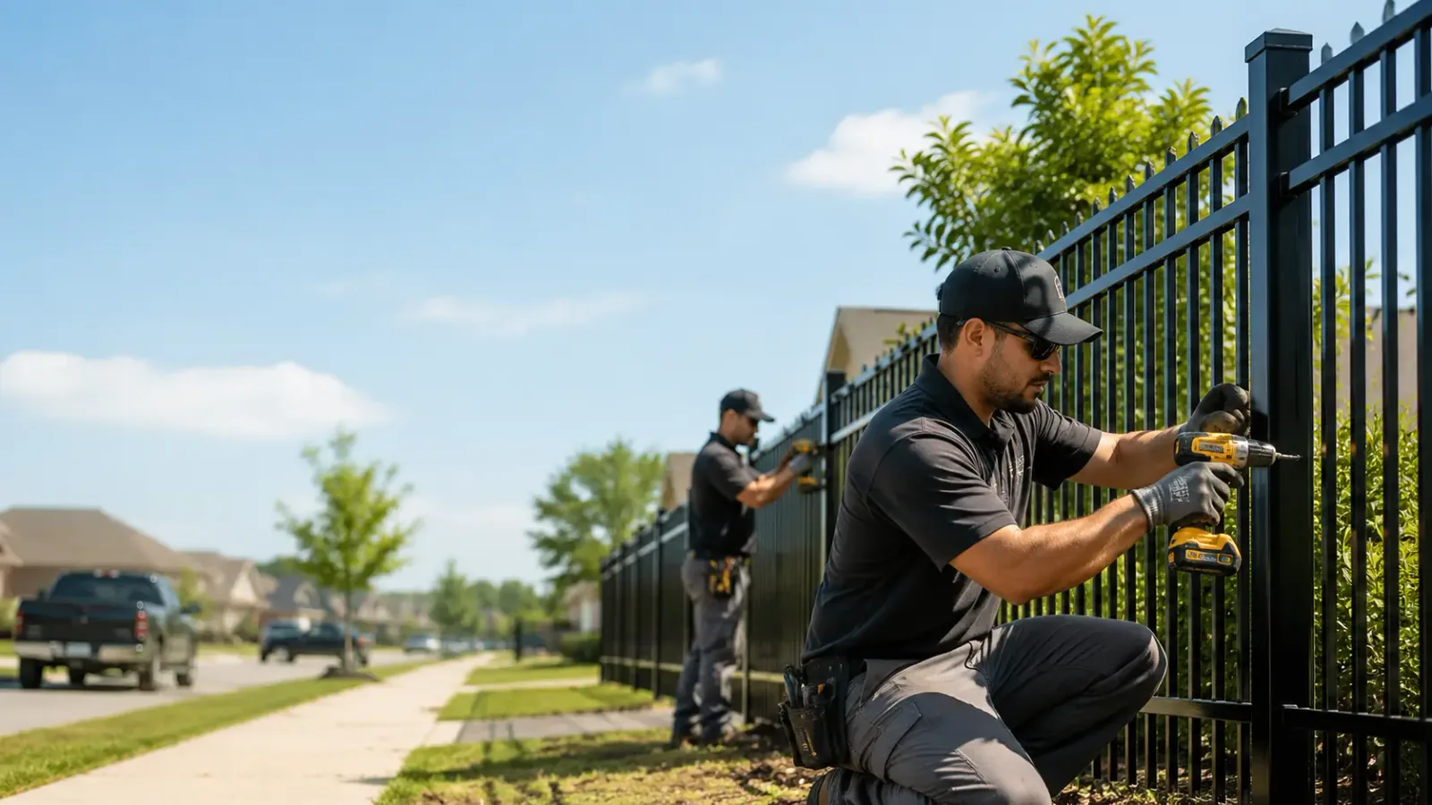 Metal Fence Installation in Outing, MN